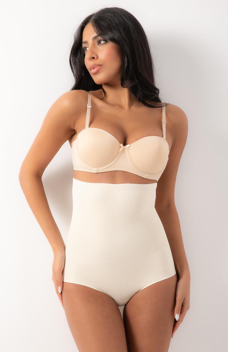Missvera Silikonlu Yüksel Bel Lazer Slip Korse